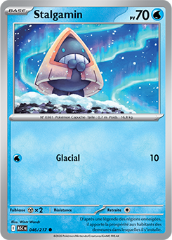 Carte Pokémon Stalgamin 46/217 de la série Héros Transcendants en vente au meilleur prix