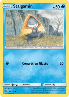 Carte Pokémon Commune Stalgamin 37/236 de la série Harmonie des Esprits