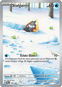 Carte Pokémon Stalgamin 188/182 de la série Faille Paradoxe en vente au meilleur prix