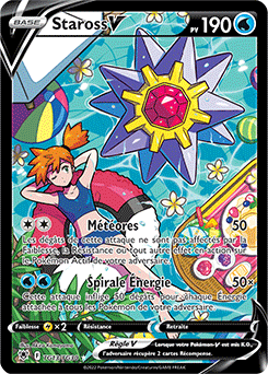 Carte Pokémon Full Art V Staross-V TG13/TG30 de la série Astres Radieux