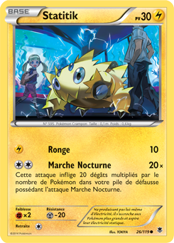 Carte Pokémon Statitik 26/119 de la série Vigueur Spectrale en vente au meilleur prix