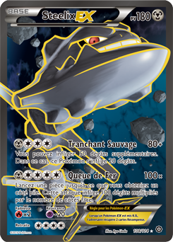 Carte Pokémon Steelix EX 108/114 de la série Offensive Vapeur en vente au meilleur prix