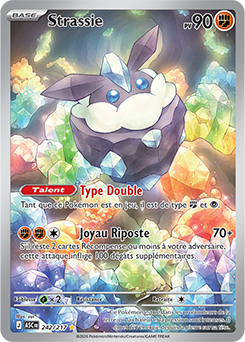 Carte Pokémon Strassie 242/217 de la série Héros Transcendants en vente au meilleur prix