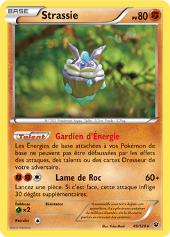 Carte Pokémon Strassie 49/124 de la série Impact des Destins en vente au meilleur prix