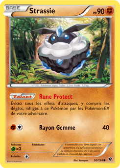 Carte Pokémon Strassie 50/124 de la série Impact des Destins en vente au meilleur prix