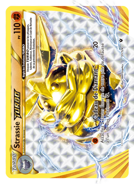Carte Pokémon Strassie TURBO 51/124 de la série Impact des Destins en vente au meilleur prix