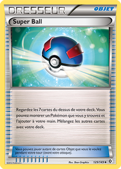 Carte Pokémon Super Ball 129/149 de la série Frantières Franchies en vente au meilleur prix