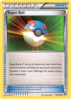 Carte Pokémon Super Ball 118/146 de la série X&Y en vente au meilleur prix