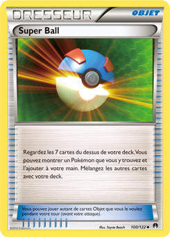 Carte Pokémon Super Ball 100/122 de la série Rupture Turbo en vente au meilleur prix