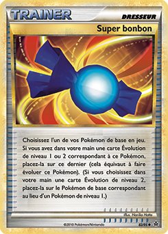 Carte Pokémon Peu commune Super bonbon 82/95 de la série Déchaînement