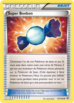 Carte Pokémon Super Bonbon 135/160 de la série Primo Choc en vente au meilleur prix