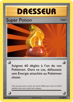 Carte Pokémon Super Potion 87/108 de la série Évolutions en vente au meilleur prix