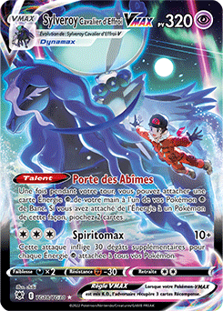 Carte Pokémon Full Art VMAX Sylveroy Cavalier d'Effroi-VMAX TG18/TG30 de la série Astres Radieux
