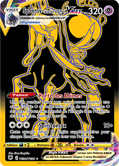 Carte Pokémon Pokémon Gold EB Sylveroy Cavalier d'Effroi-VMAX TG30/TG30 de la série Astres Radieux