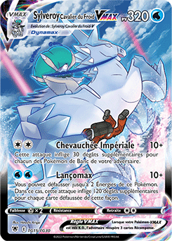 Carte Pokémon sylveroy vmax française officiel.