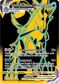 Carte Pokémon Pokémon Gold EB Sylveroy Cavalier du Froid-VMAX TG29/TG30 de la série Astres Radieux