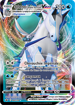 Carte Pokémon Sylveroy Cavalier du Froid VMAX 46/198 de la série Règne de Glace en vente au meilleur prix