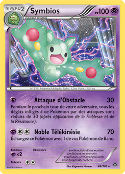 Carte Pokémon Symbios 44/101 de la série Explosion Plasma en vente au meilleur prix