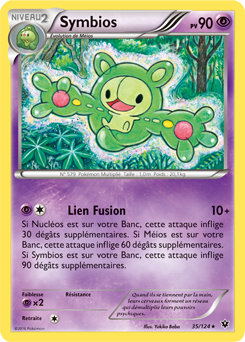 Carte Pokémon Symbios 35/124 de la série Impact des Destins en vente au meilleur prix