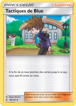 Carte Pokémon Peu commune Tactiques de Blue 188/236 de la série Harmonie des Esprits