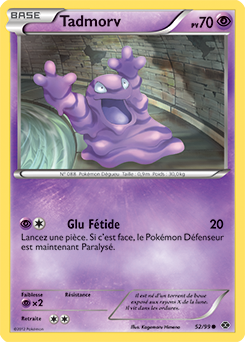 Carte Pokémon Tadmorv 52/99 de la série Destinées Futures en vente au meilleur prix