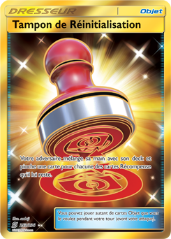 Carte Pokémon Tampon de Réinitialisation 253/236 de la série Harmonie des Esprits en vente au meilleur prix