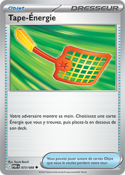 Carte Pokémon Tape-Énergie 73/88 de la série Équilibre Parfait en vente au meilleur prix