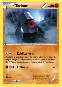 Carte Pokémon Tarinor 78/160 de la série Primo Choc en vente au meilleur prix