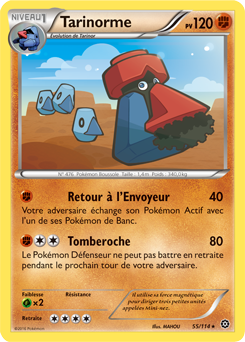 Carte Pokémon Tarinorme 55/114 de la série Offensive Vapeur en vente au meilleur prix