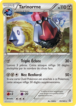 Carte Pokémon Tarinorme 95/160 de la série Primo Choc en vente au meilleur prix