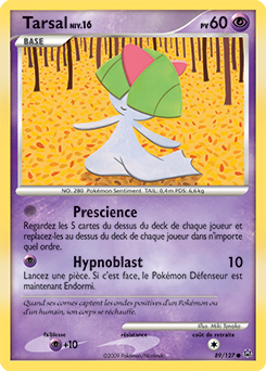 Carte Pokémon Tarsal 89/127 de la série Platine en vente au meilleur prix