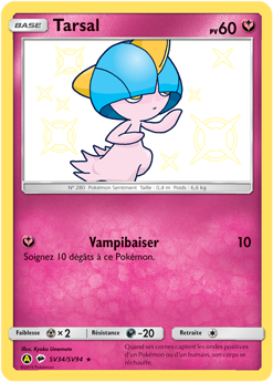 Carte Pokémon Tarsal SV34/SV94 de la série Destinées Occultes en vente au meilleur prix