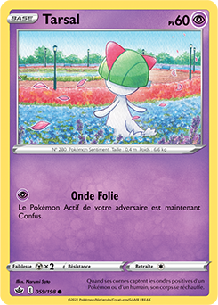 Carte Pokémon Tarsal 59/198 de la série Règne de Glace en vente au meilleur prix