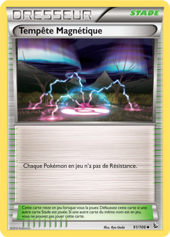 Carte Pokémon Tempête Magnétique 91/106 de la série Étincelle en vente au meilleur prix