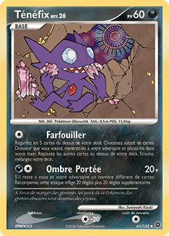 Carte Pokémon Ténéfix 63/132 de la série Merveilles Secrètes en vente au meilleur prix