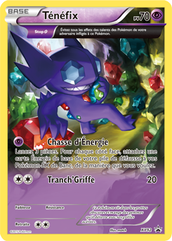 Carte Pokémon Promo Ténéfix XY92 de la série Promos XY