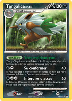 Carte Pokémon Holographique Rare Tengalice 13/111 de la série Rivaux Émergents
