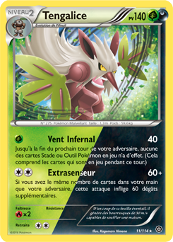 Carte Pokémon Tengalice 11/114 de la série Offensive Vapeur en vente au meilleur prix