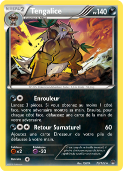 Carte Pokémon Tengalice 73/122 de la série Rupture Turbo en vente au meilleur prix