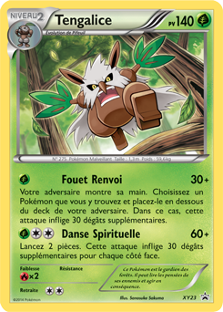 Carte Pokémon Tengalice XY23 de la série Promos XY en vente au meilleur prix