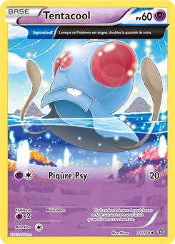 Carte Pokémon Tentacool 71/160 de la série Primo Choc en vente au meilleur prix