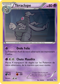 Carte Pokémon Téraclope 39/106 de la série Étincelle en vente au meilleur prix