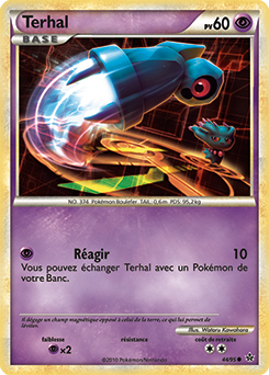 Carte Pokémon Commune Terhal 44/95 de la série Déchaînement