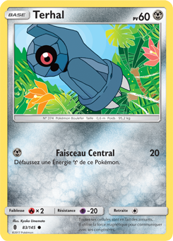 Carte Pokémon Terhal 83/145 de la série Gardiens Ascendants en vente au meilleur prix