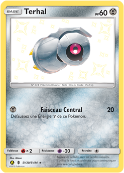 Carte Pokémon Terhal SV30/SV94 de la série Destinées Occultes en vente au meilleur prix