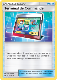 Carte Pokémon Terminal de Commande 131/156 de la série Ultra Prisme en vente au meilleur prix