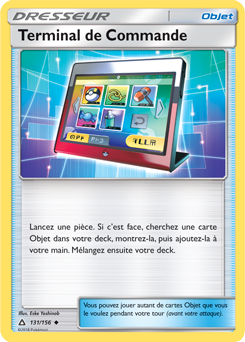 Carte Pokémon Peu commune Terminal de Commande 131/156 de la série Ultra Prisme
