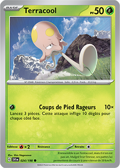 Carte Pokémon Terracool 024/198 de la série Écarlate et Violet en vente au meilleur prix