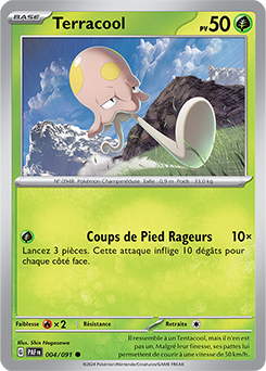 Carte Pokémon Terracool 4/91 de la série Destinées de Paldea en vente au meilleur prix