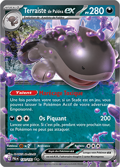 Carte Pokémon Terraiste de Paldea ex 130/193 de la série Évolutions à Paldea en vente au meilleur prix